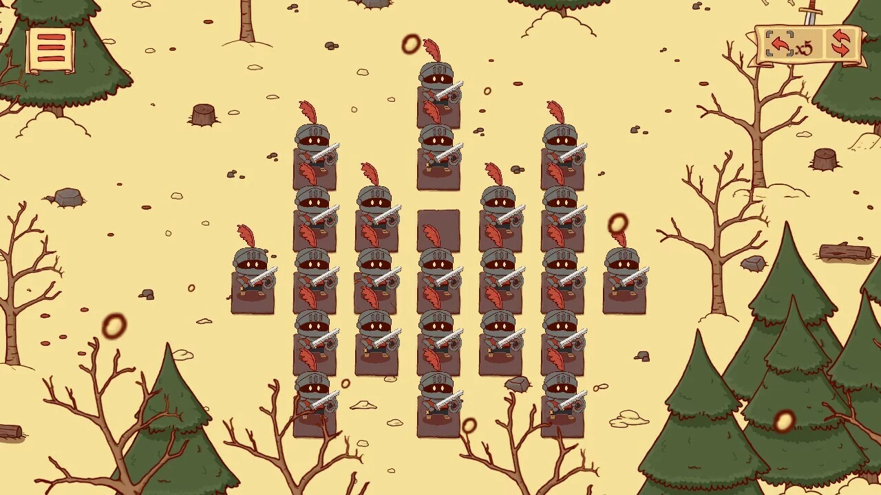 Изображение игры: The knight's path