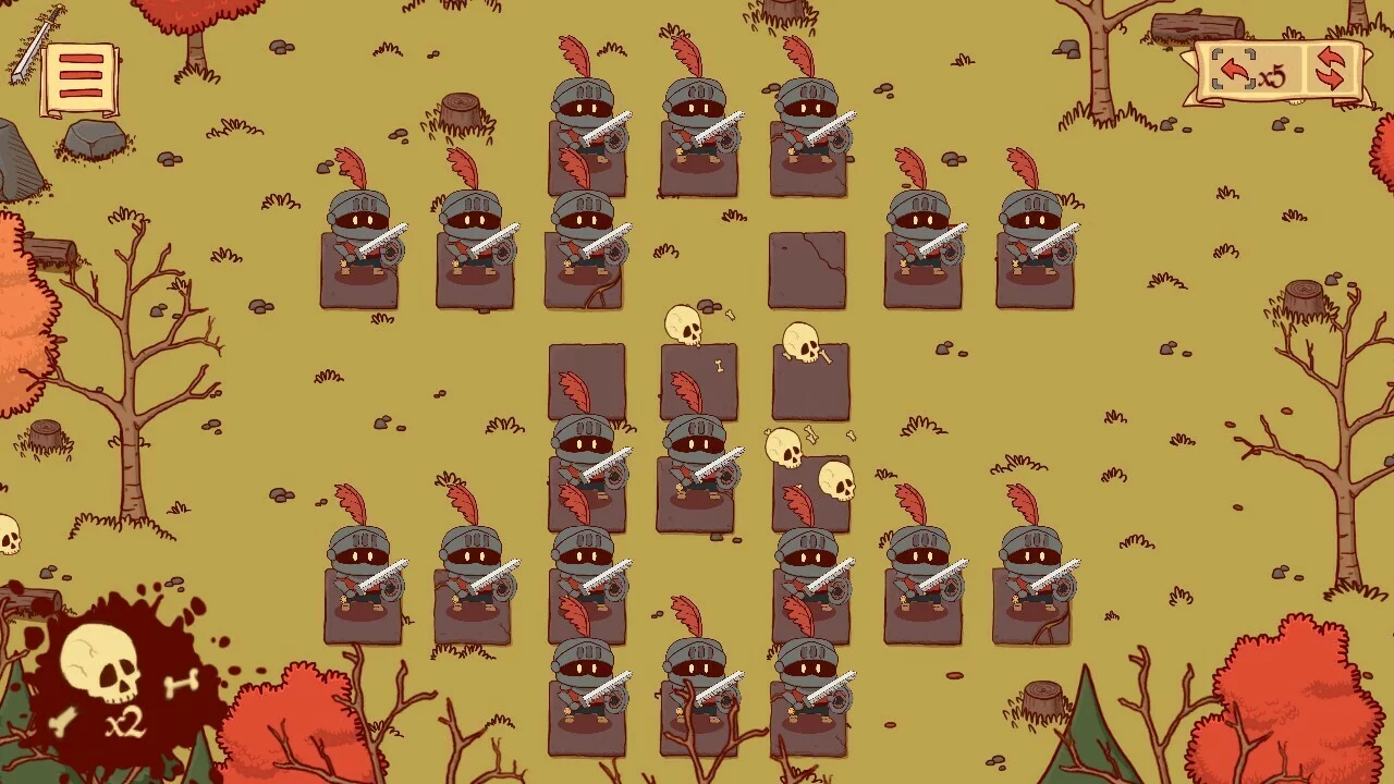 Изображение игры: The knight's path