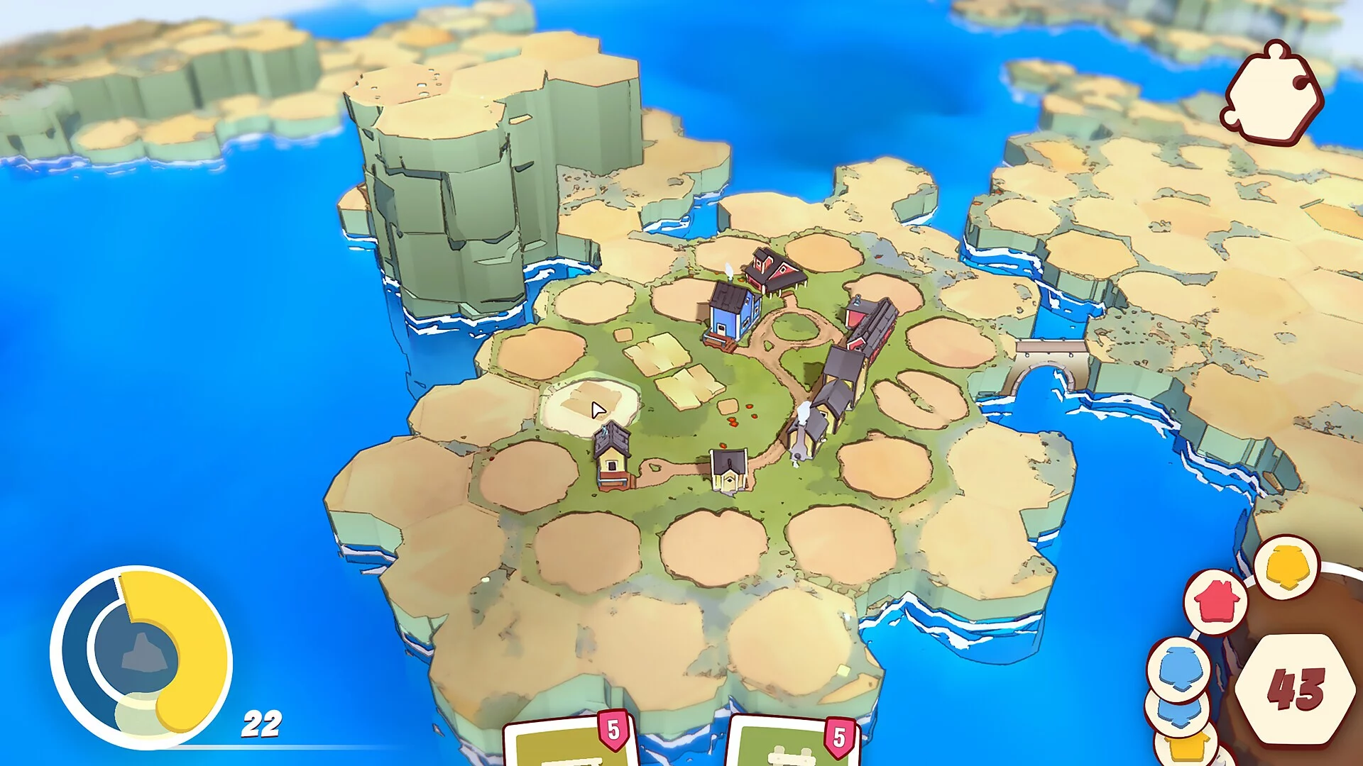 Изображение игры: Tiny Atolls