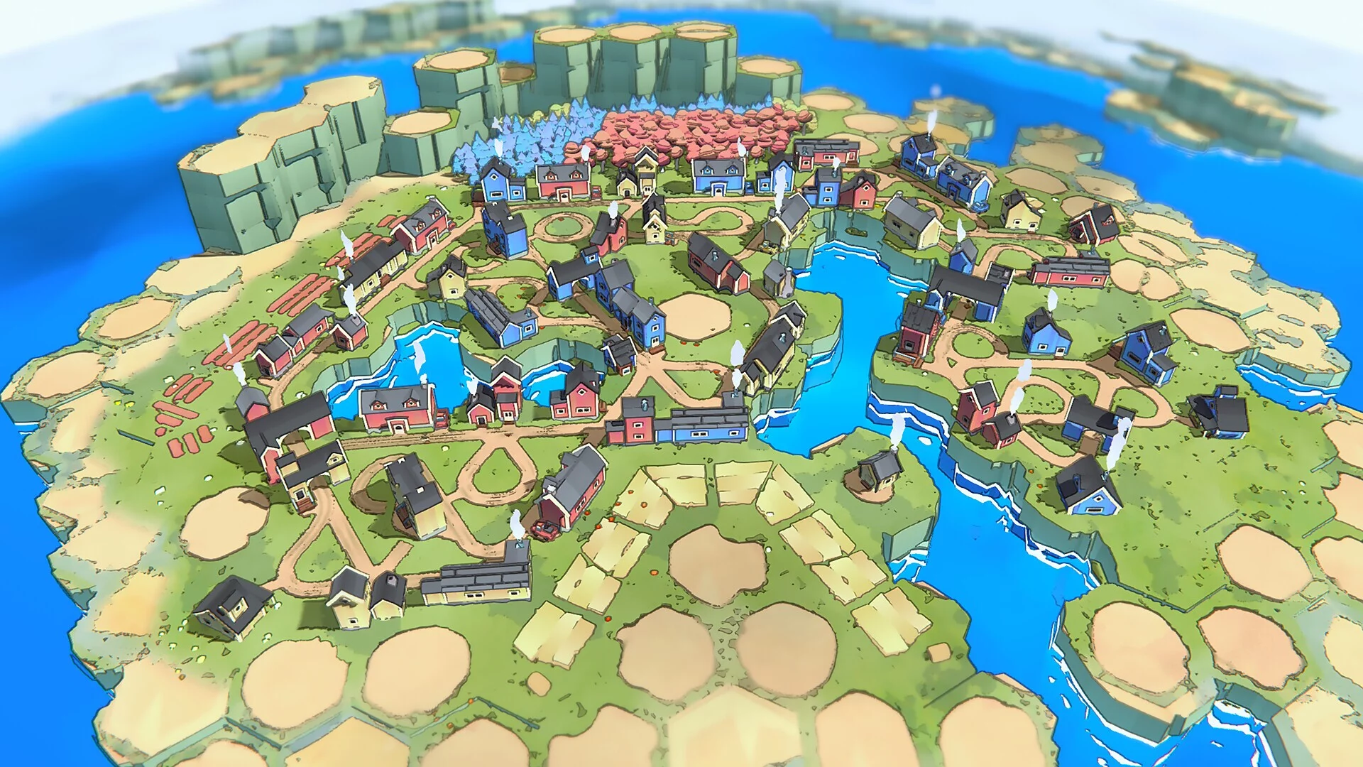 Изображение игры: Tiny Atolls