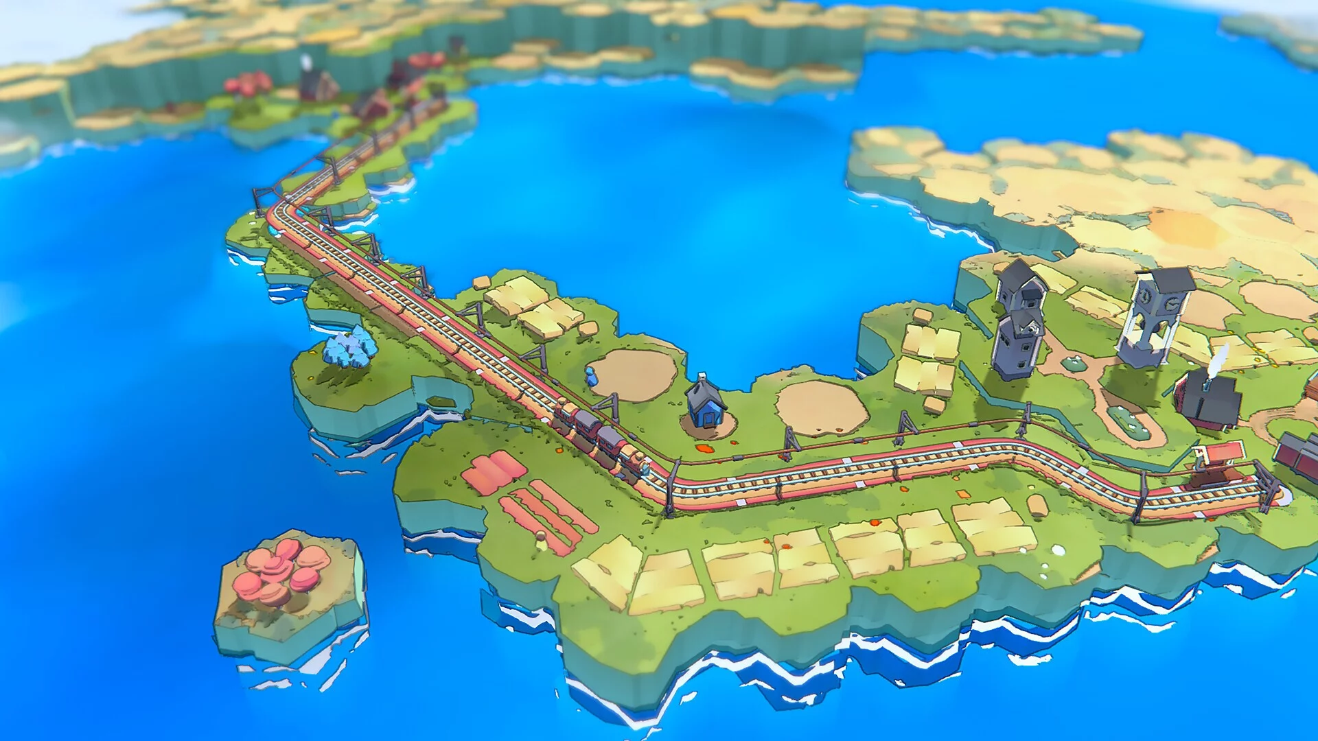 Изображение игры: Tiny Atolls