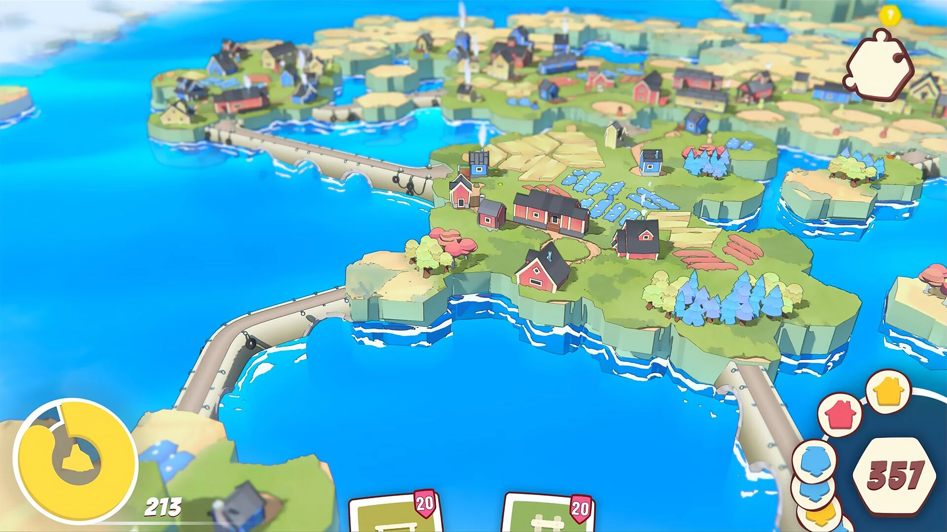 Изображение игры: Tiny Atolls