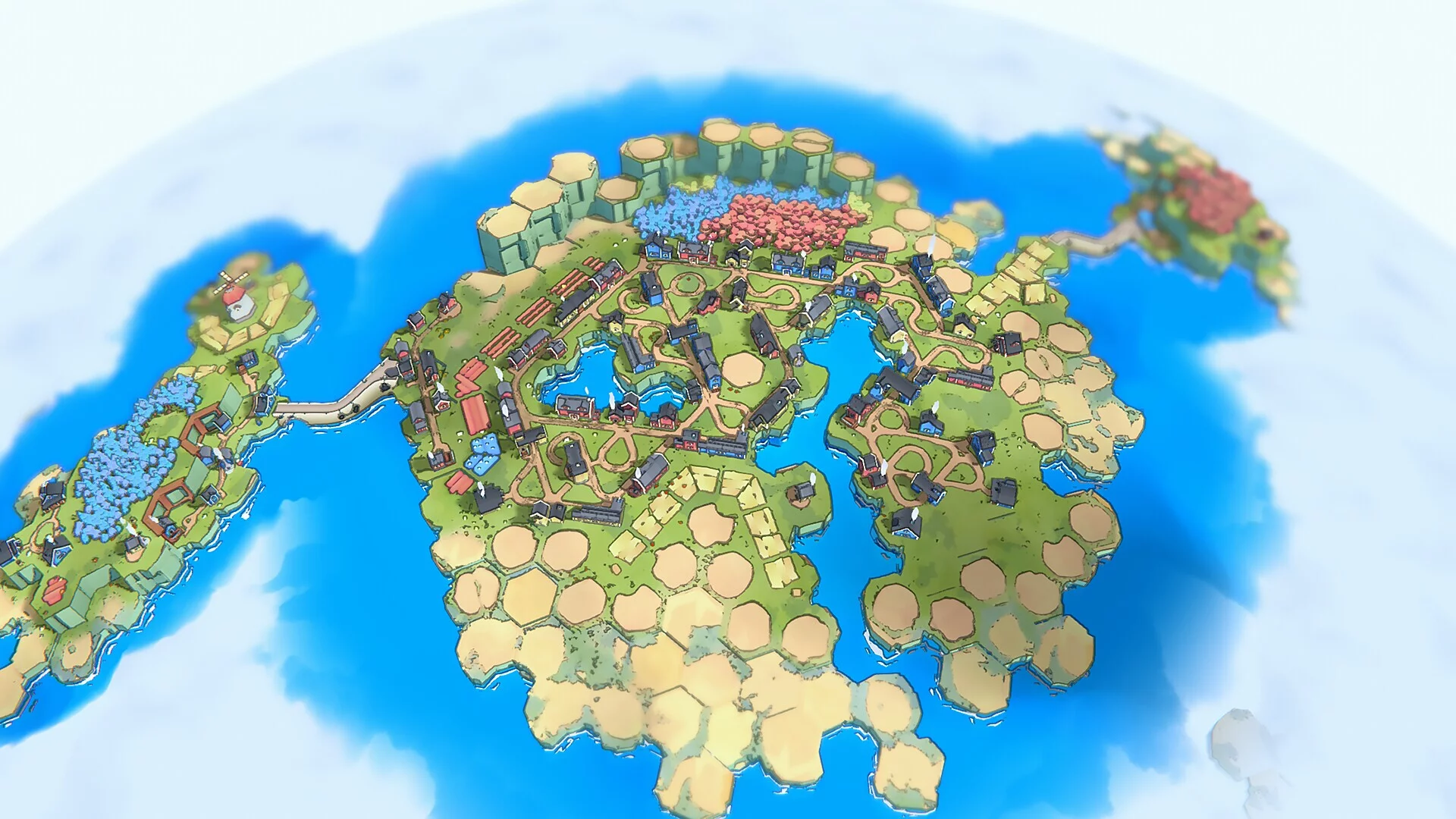 Изображение игры: Tiny Atolls
