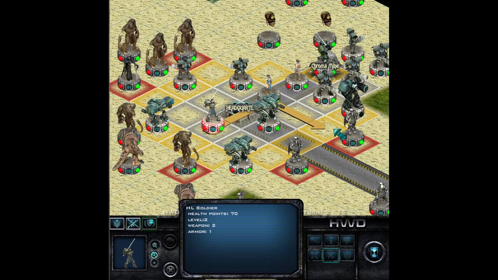 Изображение игры: Chroma Wars