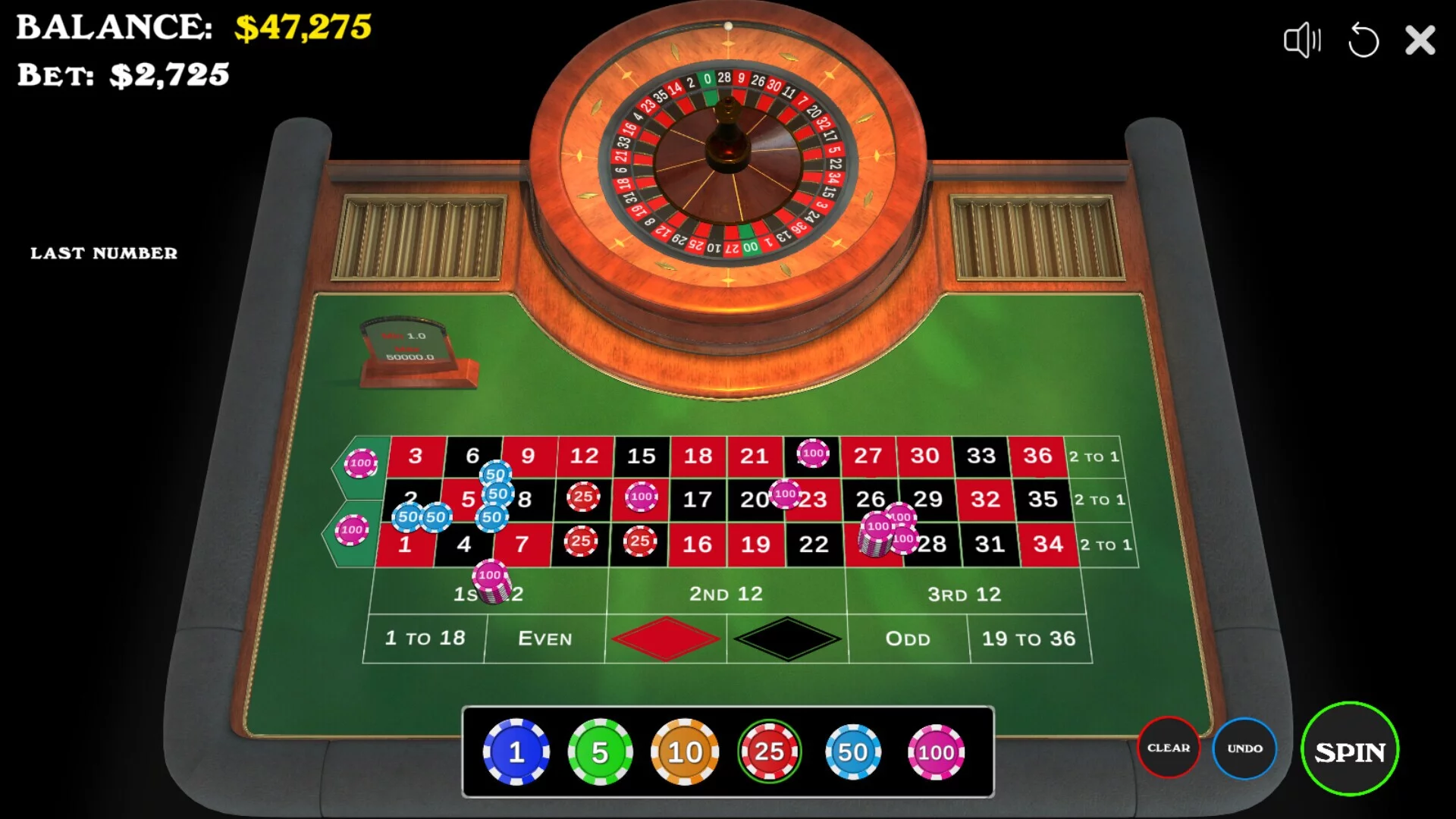 Изображение игры: Roulette Simulator 2024