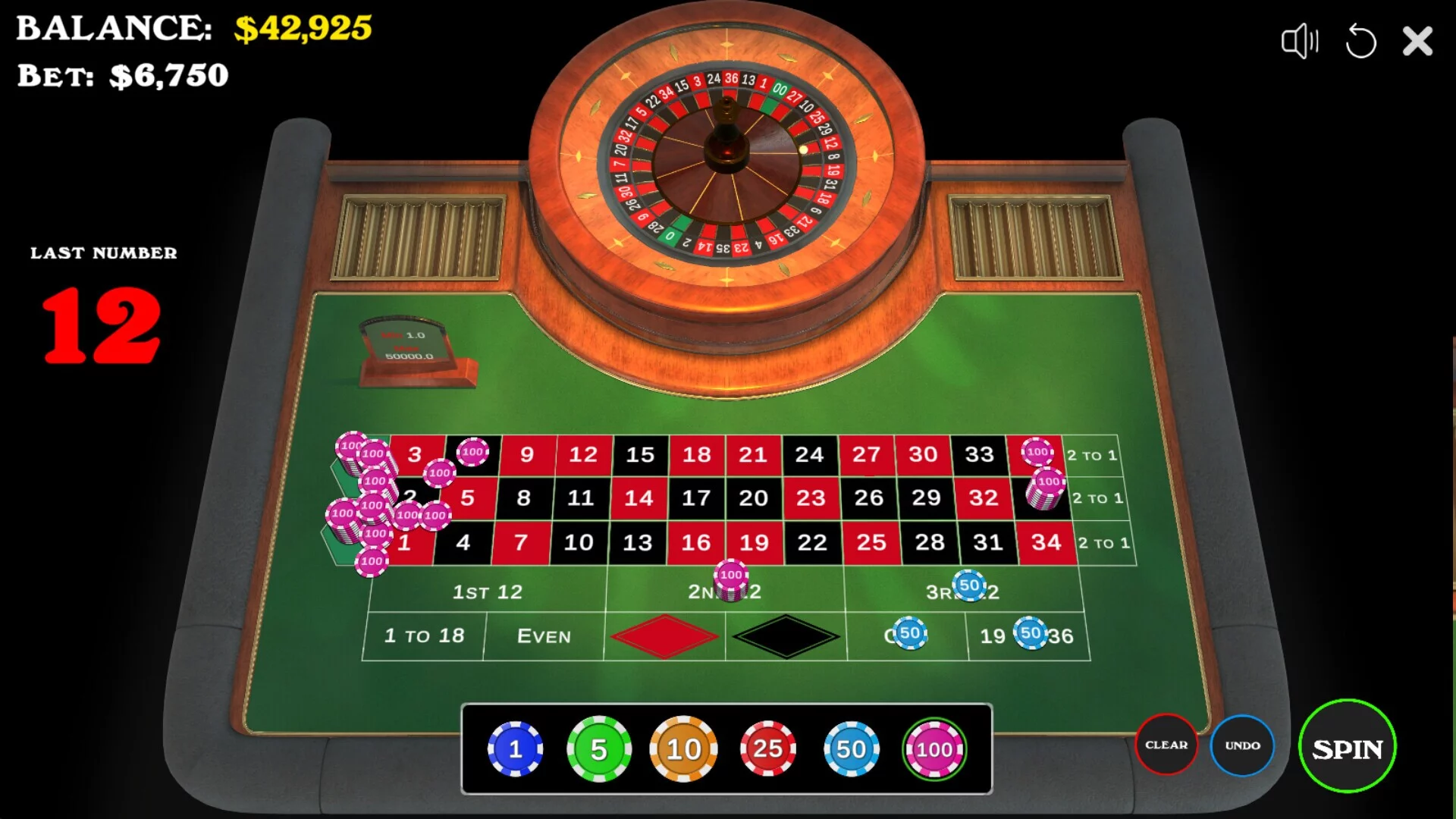 Изображение игры: Roulette Simulator 2024