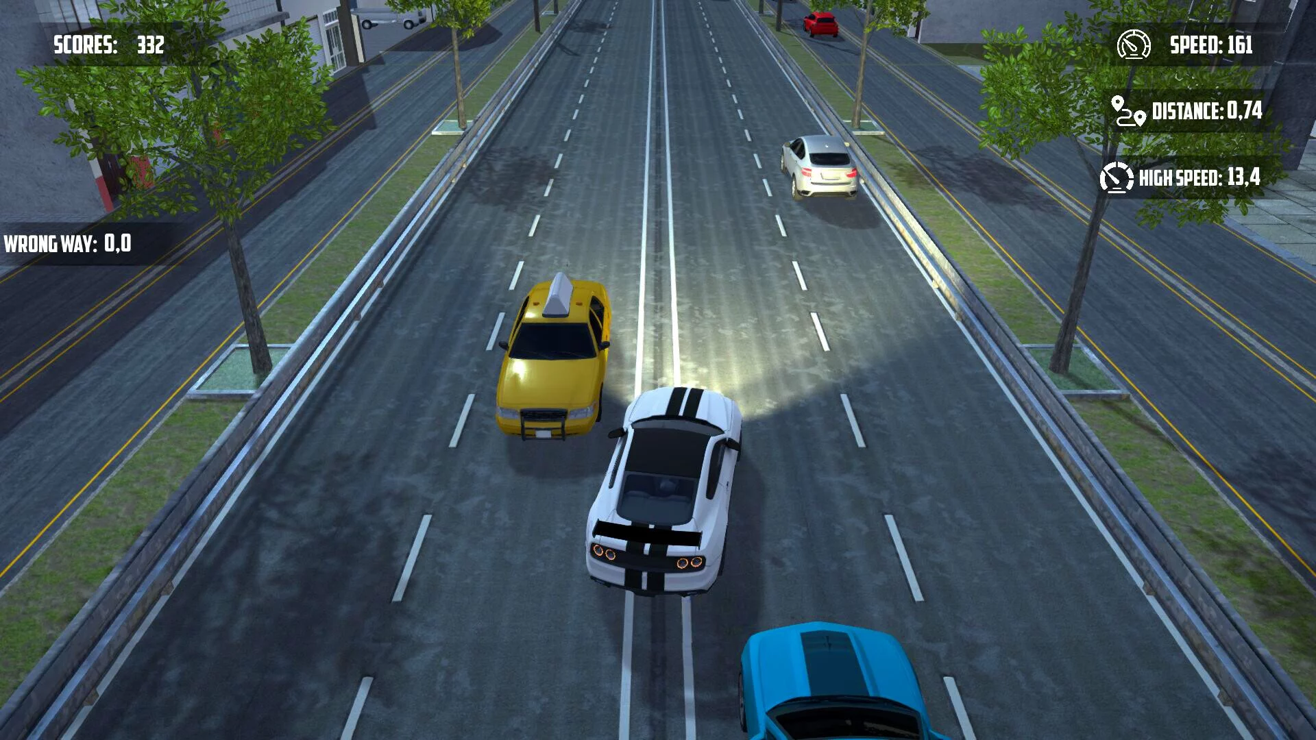Изображение игры: Fastest Cars Traffic Racer