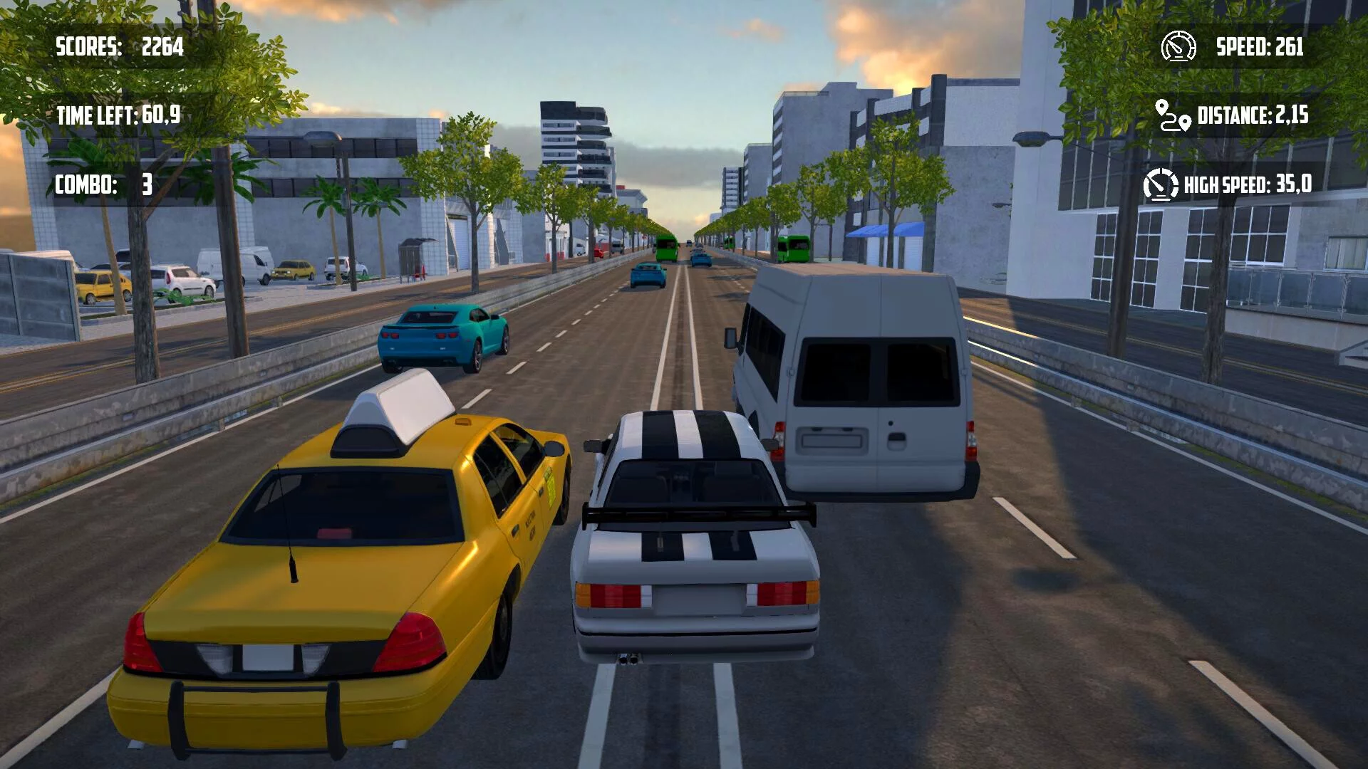Изображение игры: Fastest Cars Traffic Racer
