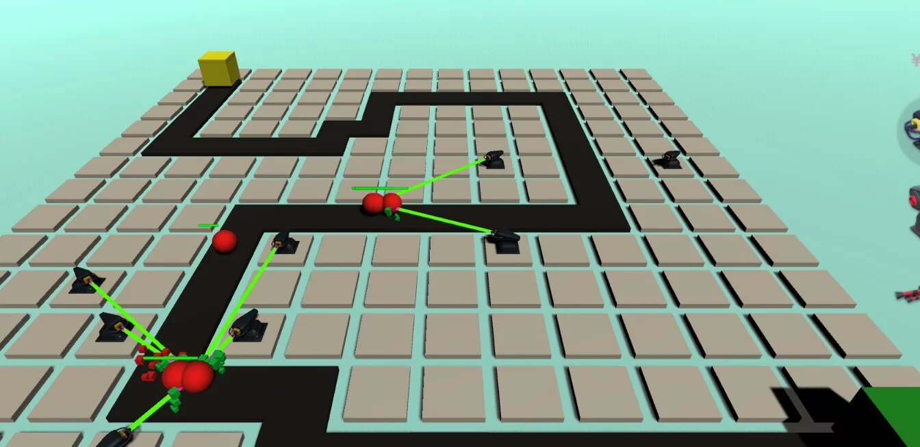 Изображение игры: Protecting the Base