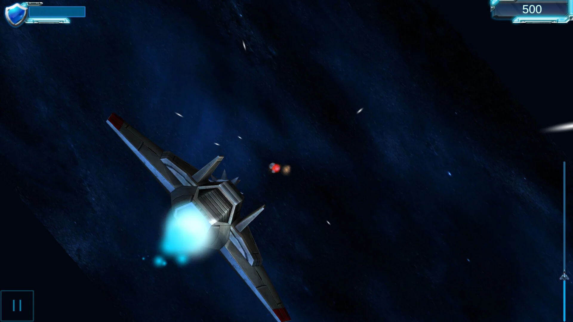 Изображение игры: Asteroids Star Fields
