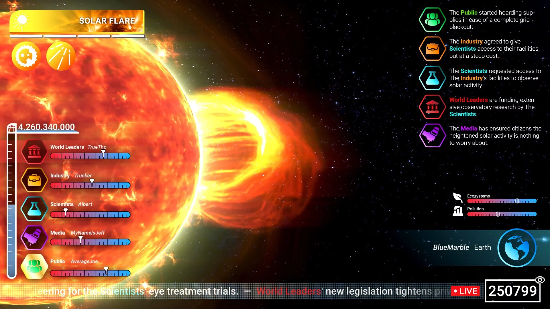 Изображение игры: Project Planet - Earth vs Humanity