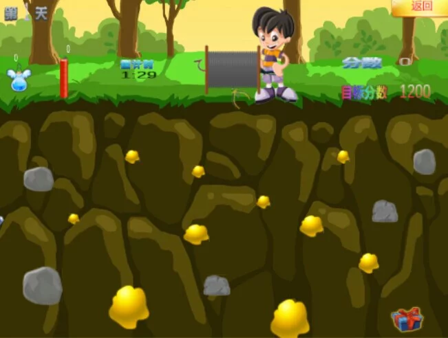 Изображение игры: findgold