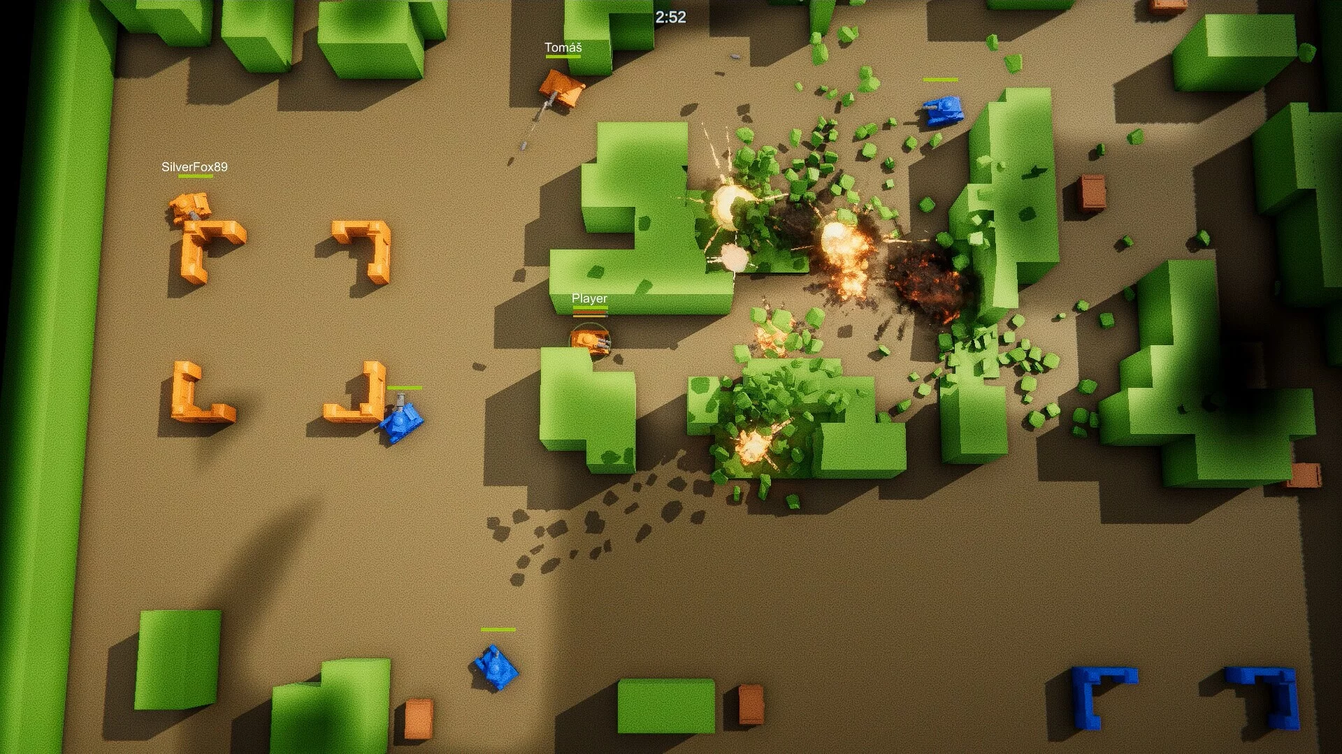 Изображение игры: The Cannon Fighters