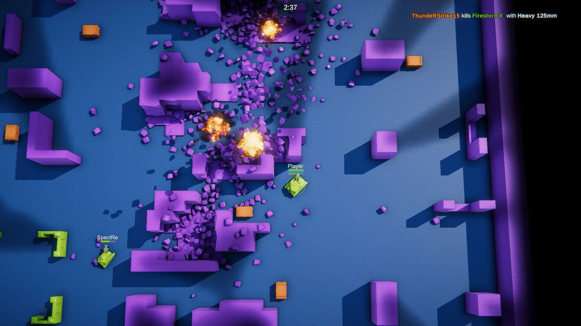 Изображение игры: The Cannon Fighters