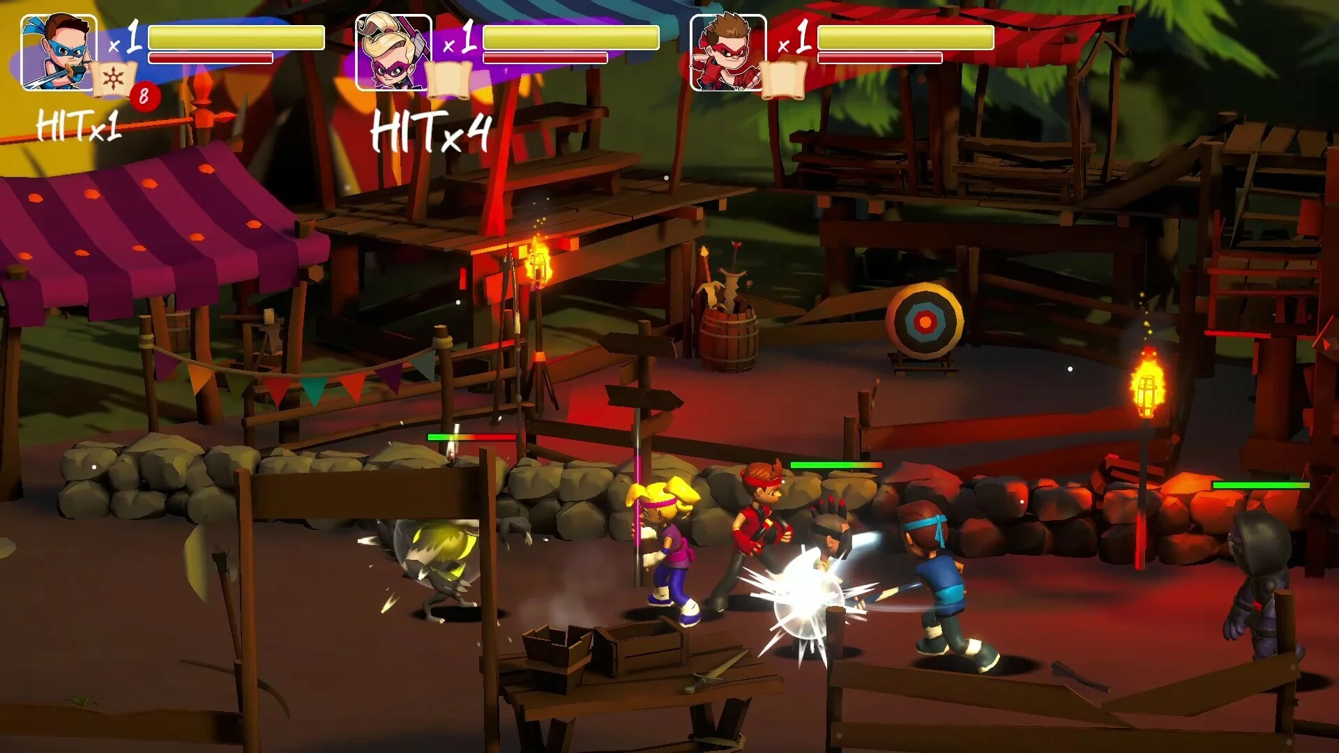 Изображение игры: NINJA KIDZ: TIME MASTERS