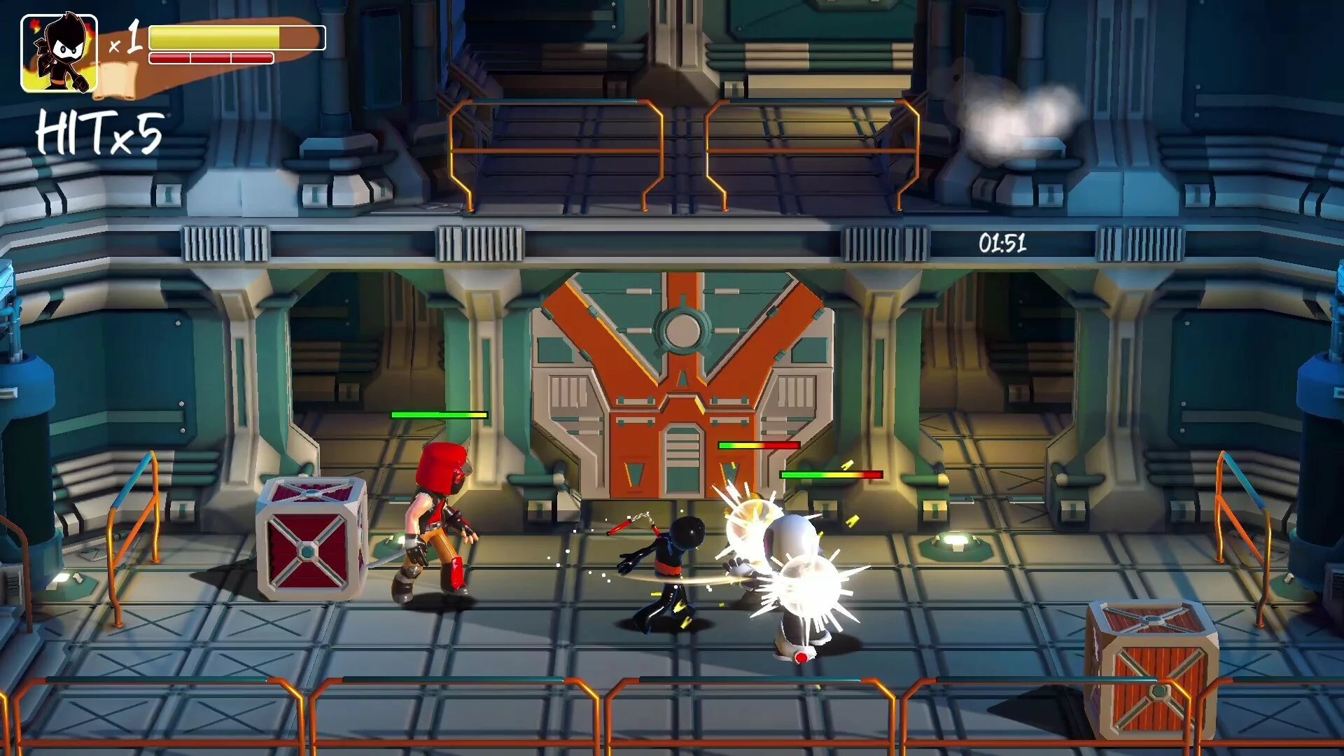 Изображение игры: NINJA KIDZ: TIME MASTERS