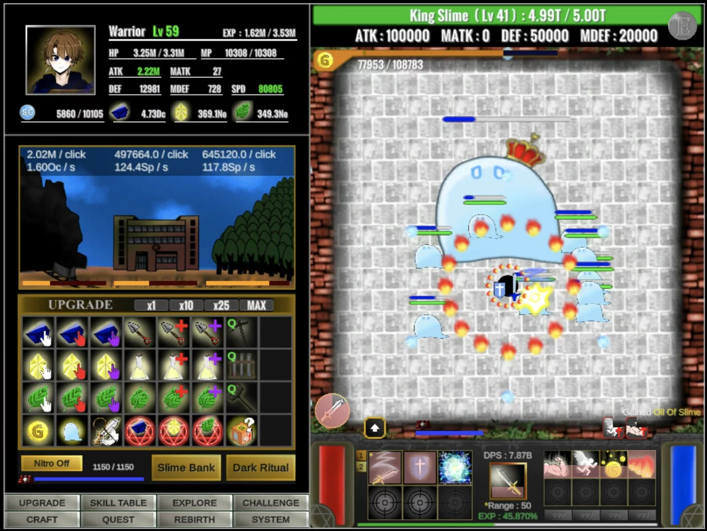 Изображение игры: Incremental Epic Hero