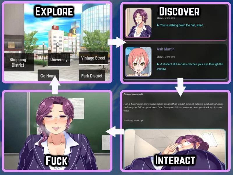 Изображение игры: Hentai University (2022)