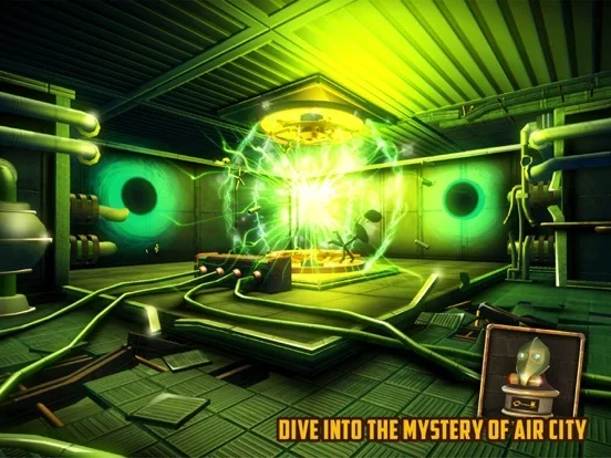 Изображение игры: Escape Machine City: Airborne