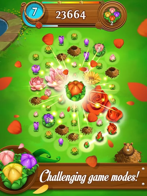 Изображение игры: Blossom Blast Saga