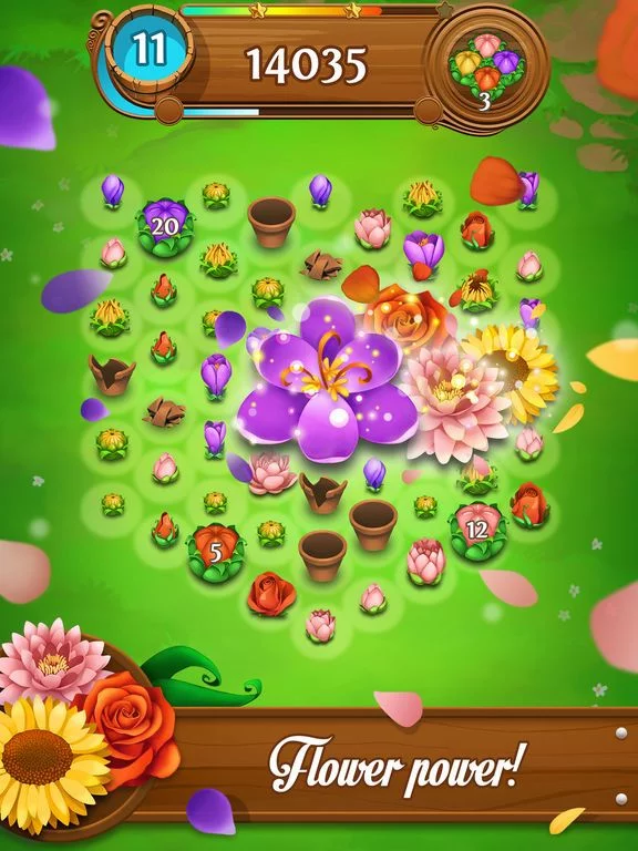 Изображение игры: Blossom Blast Saga