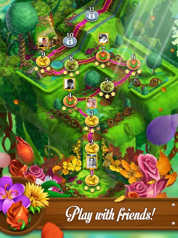 Изображение игры: Blossom Blast Saga