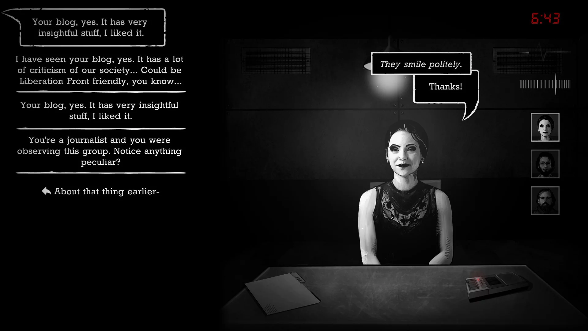 Изображение игры: Interrogation