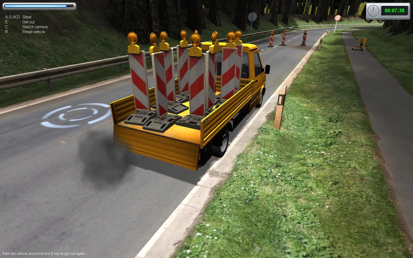 Изображение игры: Road Construction Simulator