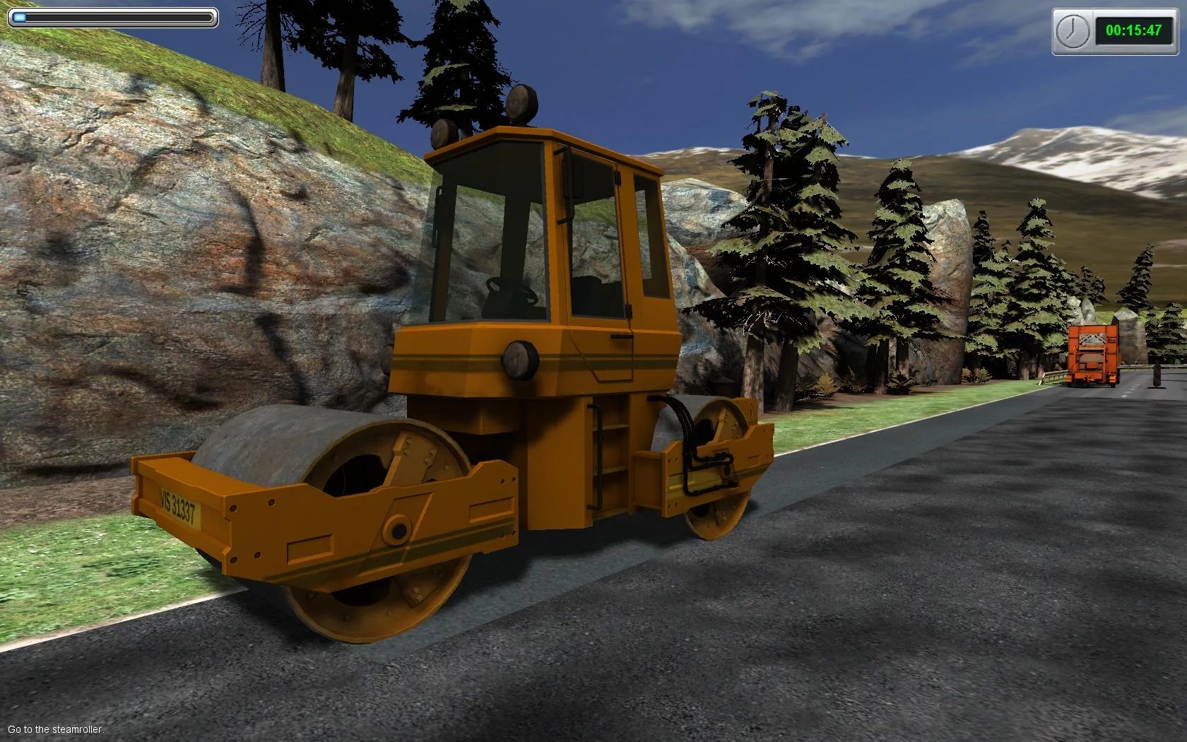 Изображение игры: Road Construction Simulator