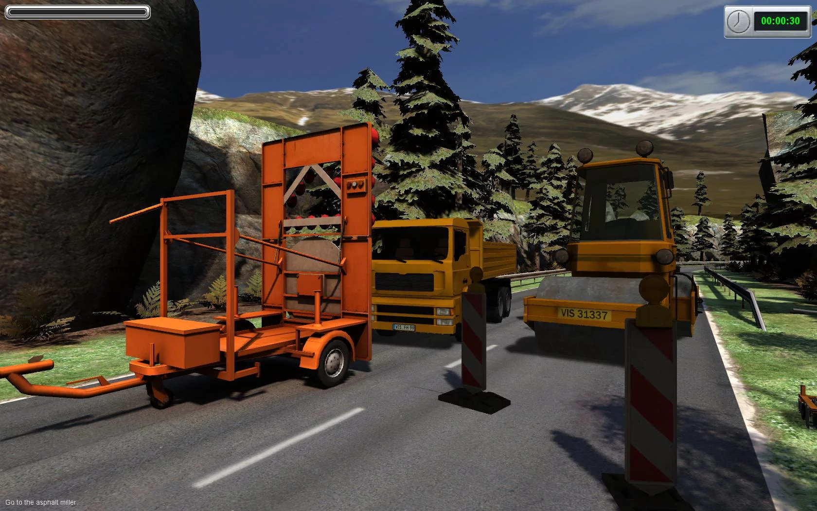 Изображение игры: Road Construction Simulator