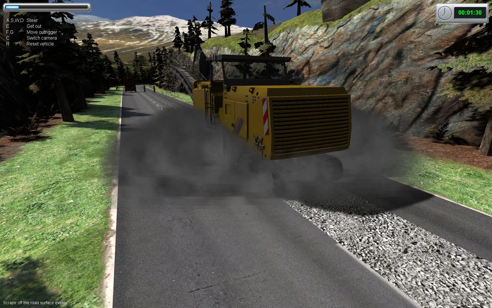 Изображение игры: Road Construction Simulator