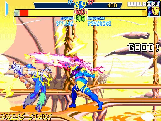 Изображение игры: X-Men: Children of the Atom (1995)