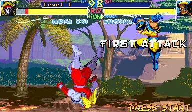 Изображение игры: X-Men: Children of the Atom (1995)