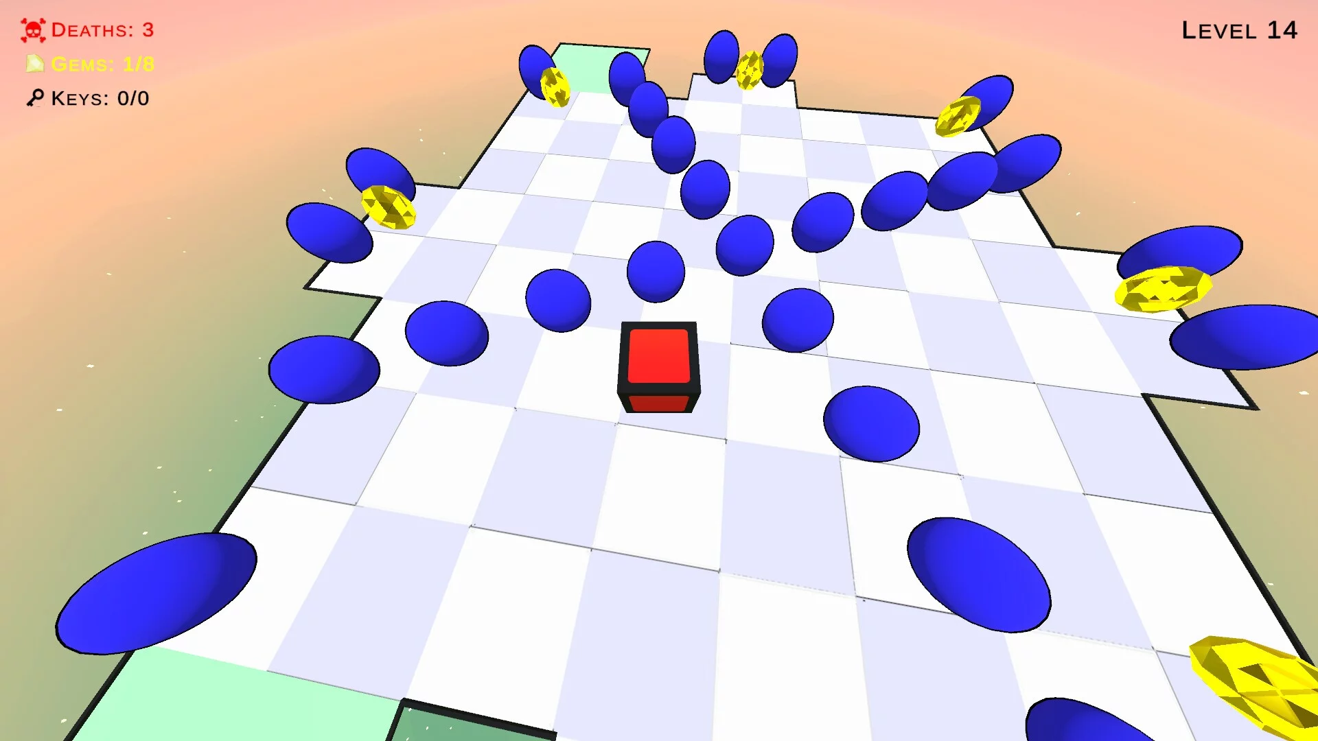 Изображение игры: The World's Hardest Game 3D Nostalgia 2