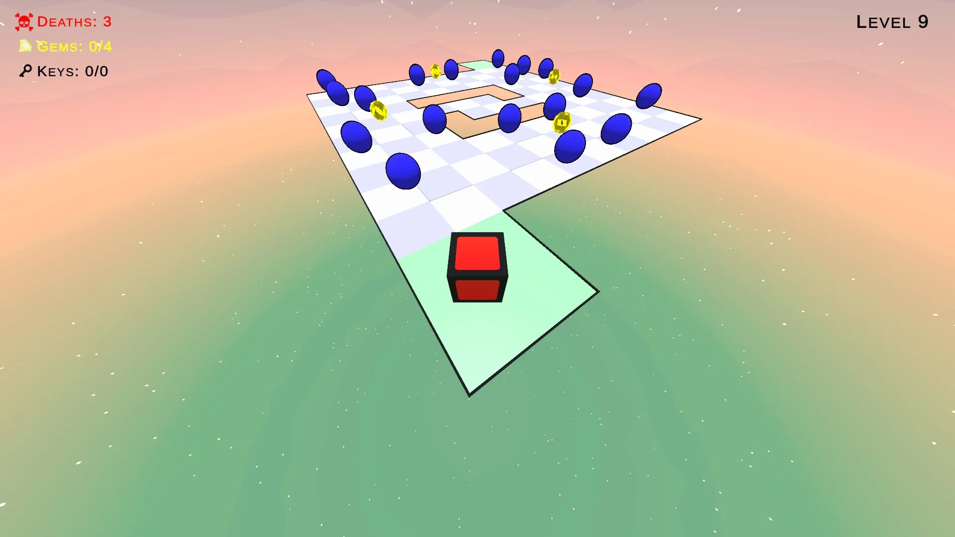 Изображение игры: The World's Hardest Game 3D Nostalgia 2