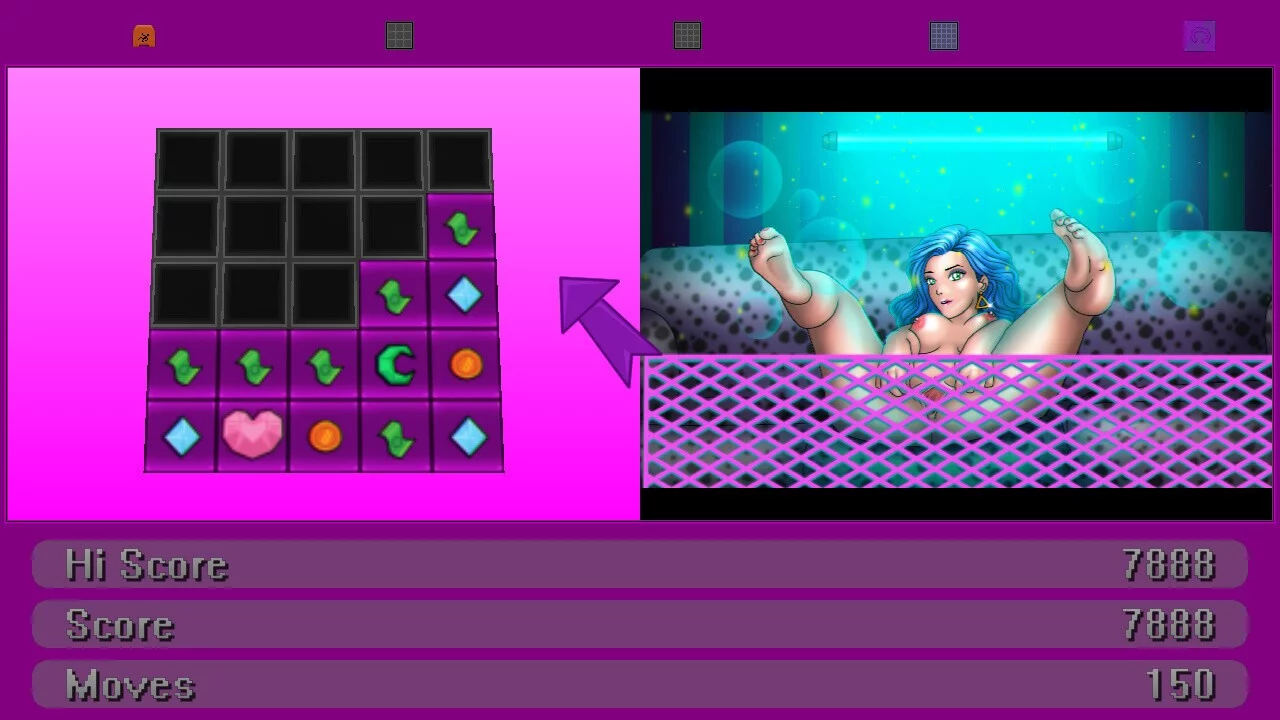 Изображение игры: Hentai Neon Nights