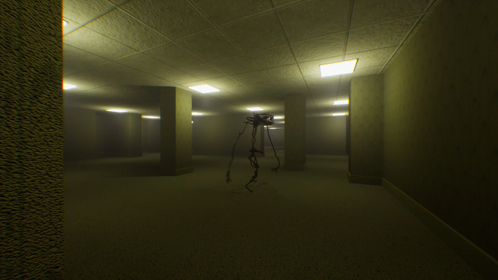 Изображение игры: The Backrooms Recorded