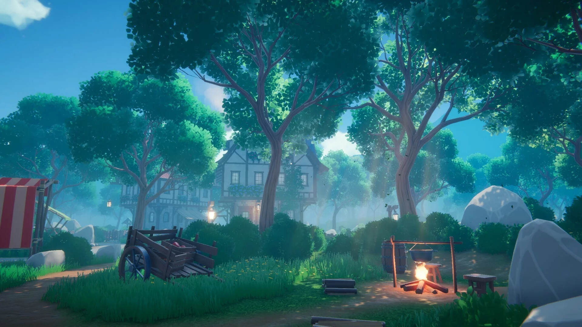 Изображение игры: Woodland Town