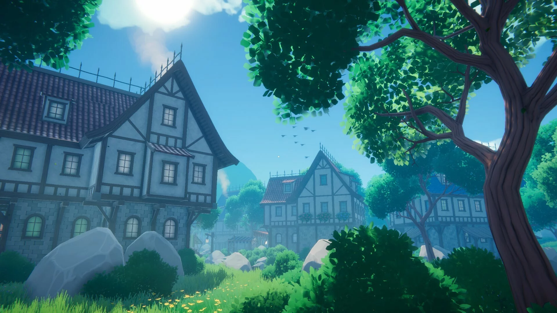 Изображение игры: Woodland Town