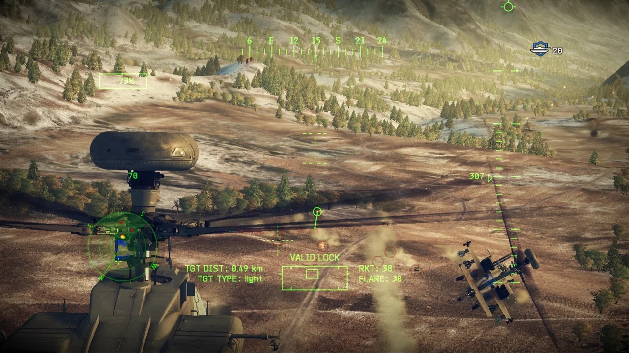 Изображение игры: Apache: Air Assault