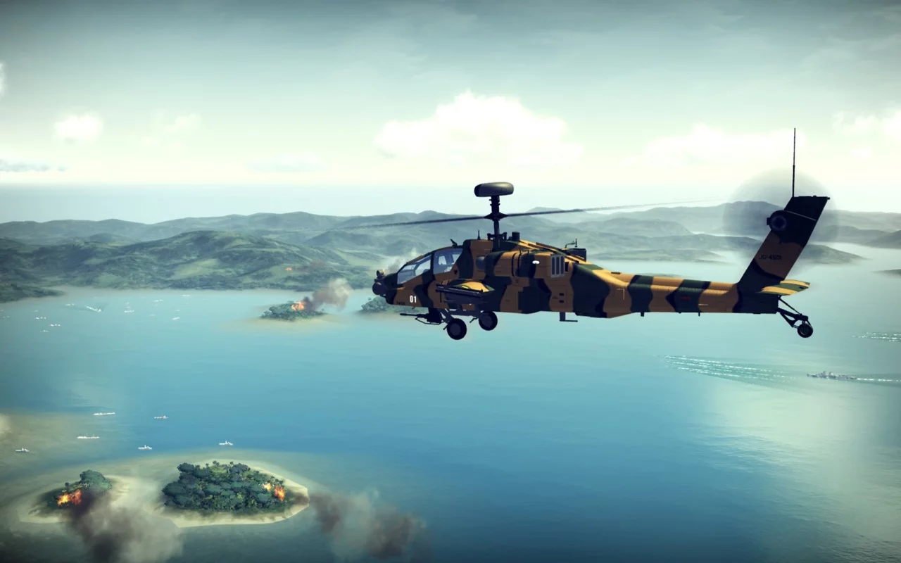 Изображение игры: Apache: Air Assault