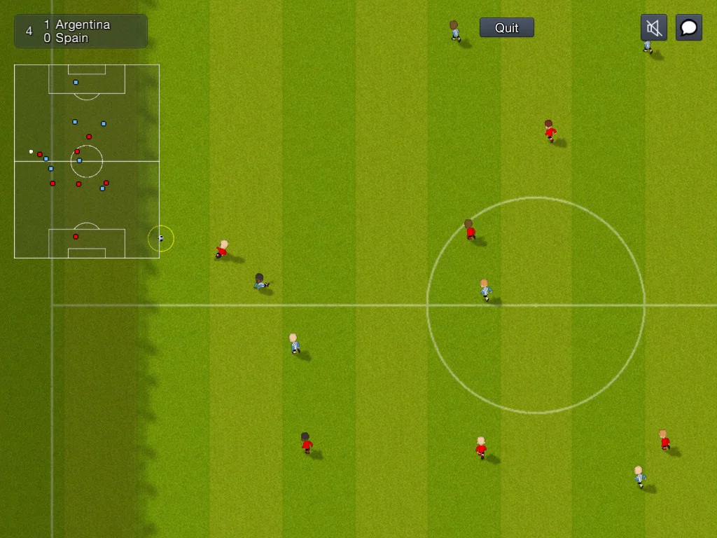 Изображение игры: World of Soccer online