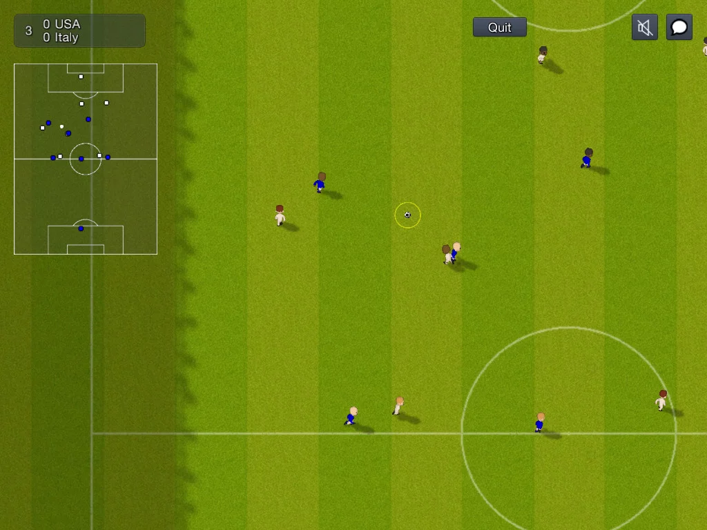 Изображение игры: World of Soccer online