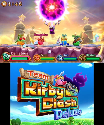 Изображение игры: Team Kirby Clash Deluxe