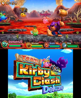 Изображение игры: Team Kirby Clash Deluxe