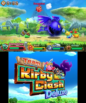 Изображение игры: Team Kirby Clash Deluxe