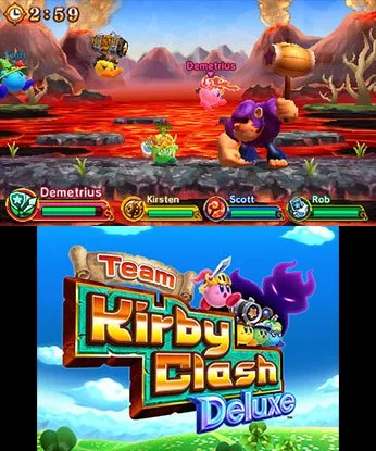 Изображение игры: Team Kirby Clash Deluxe