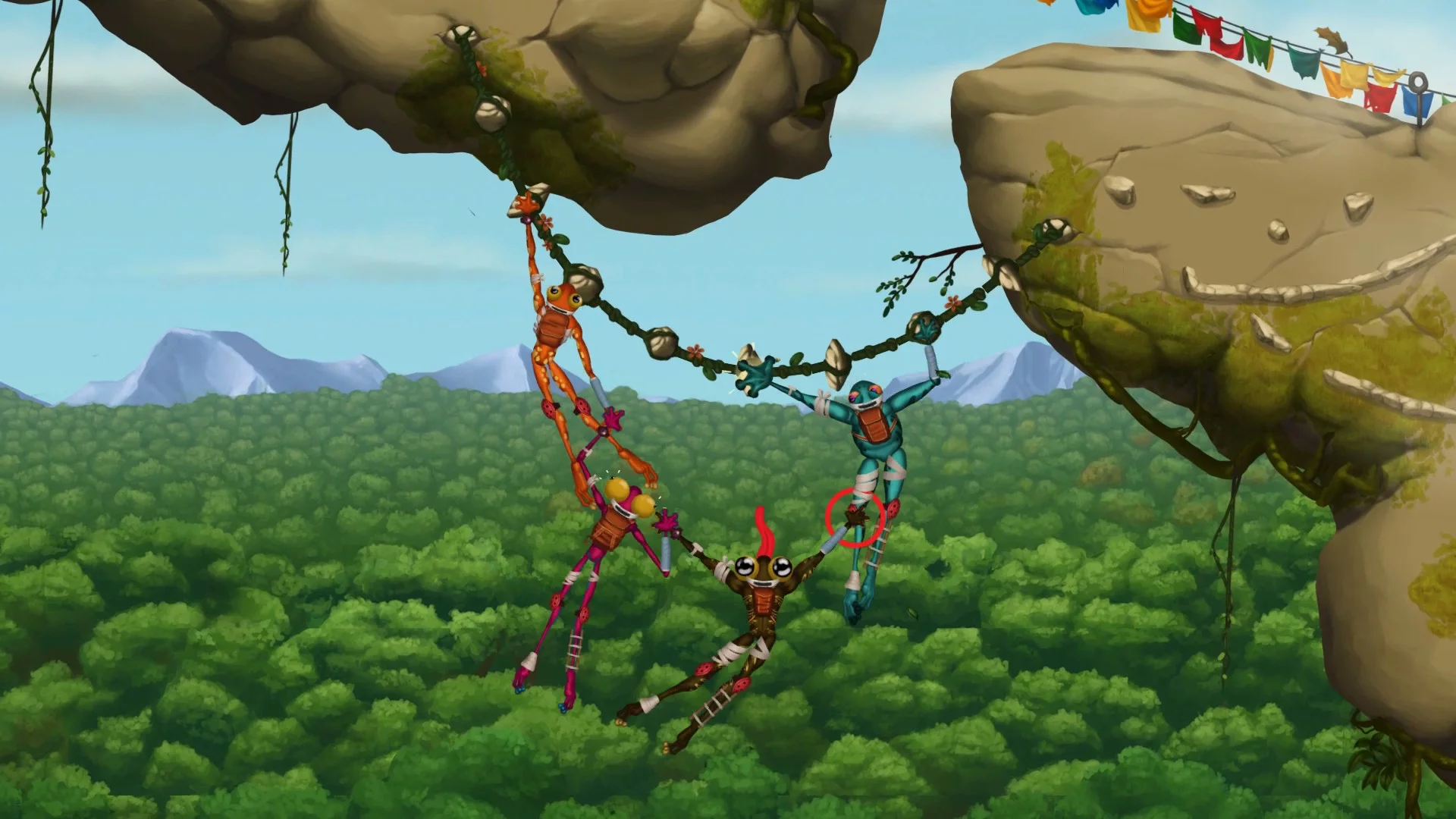Изображение игры: Frog Climbers