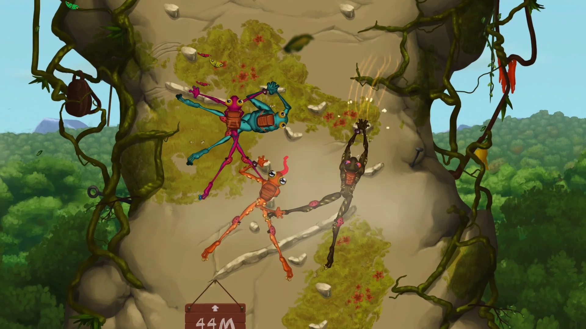 Изображение игры: Frog Climbers