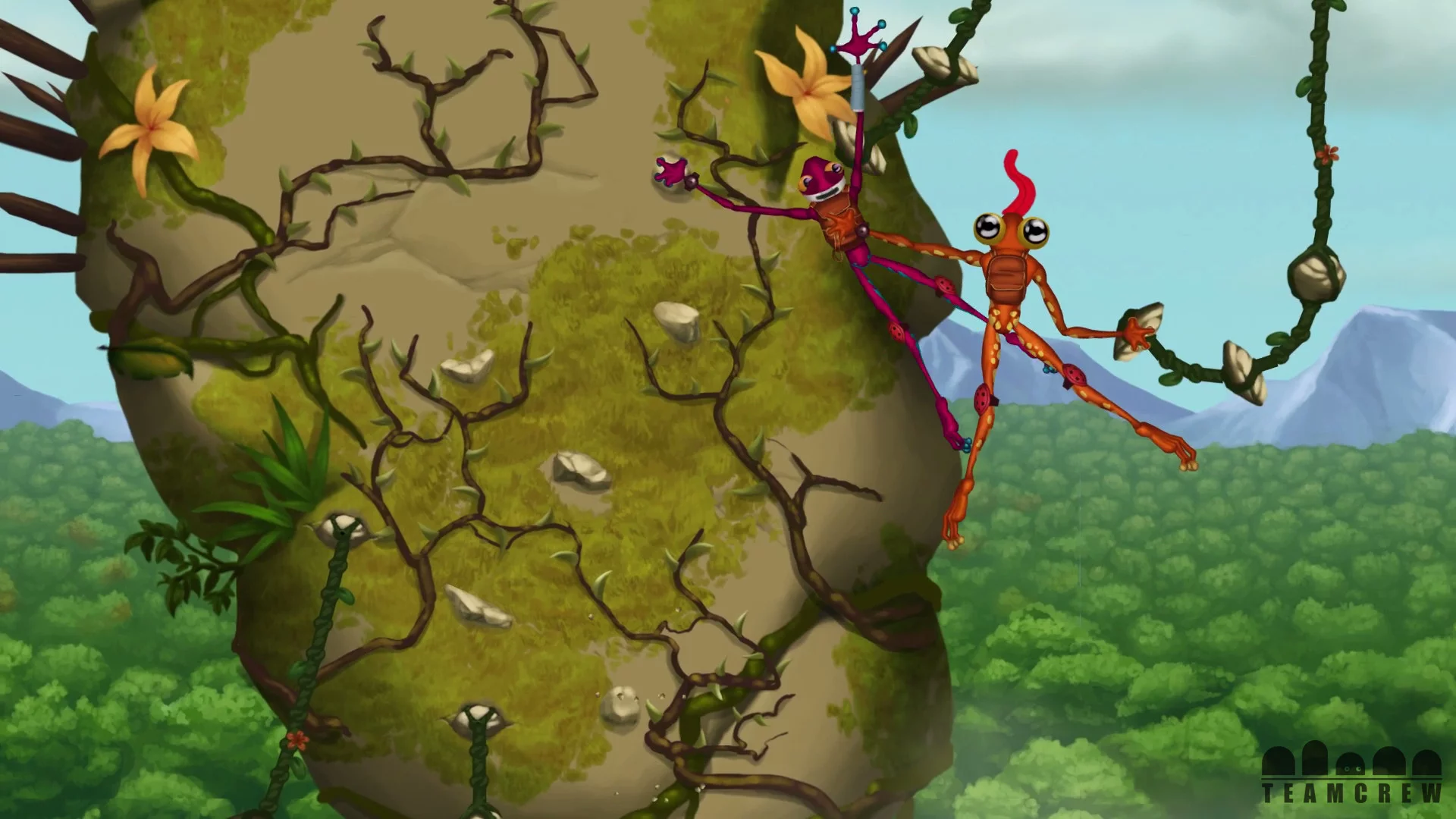 Изображение игры: Frog Climbers